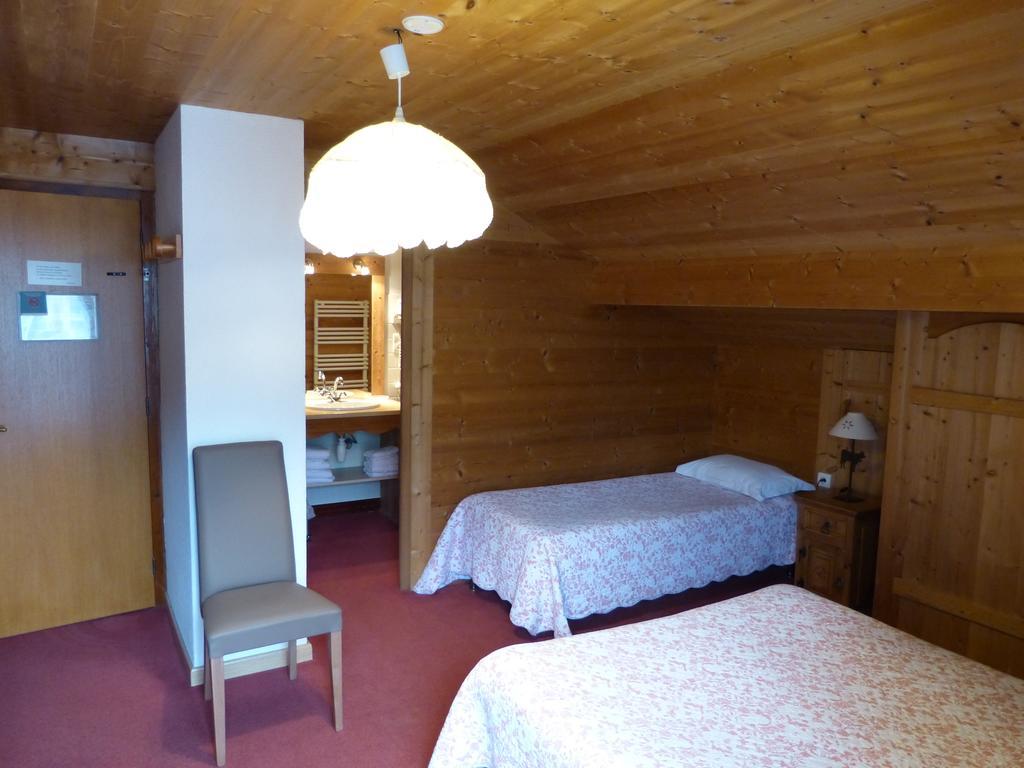 Hotel Floralp La Clusaz Zimmer foto